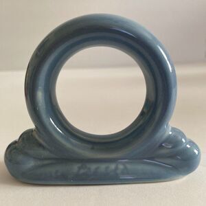 Fiestaware Periwinkle Discontinued Napkin Ring